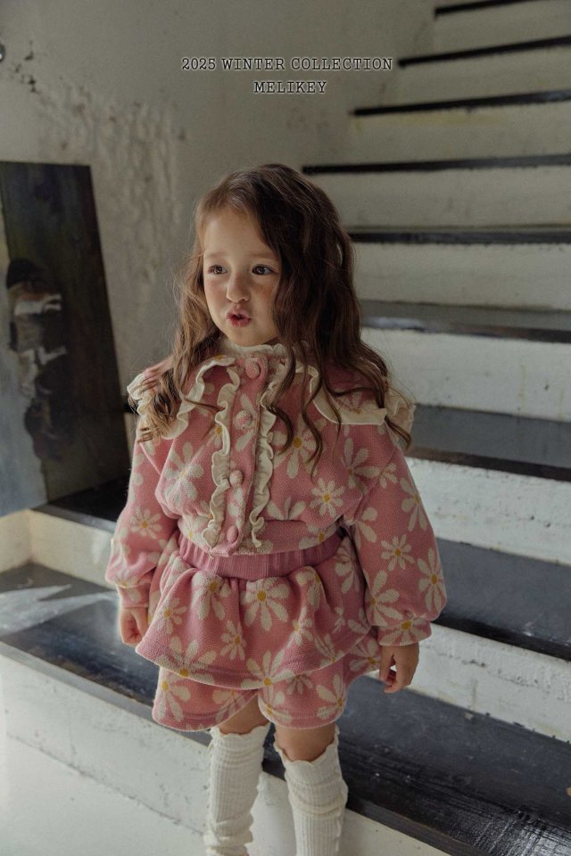 [PRE-ORDER] Big Floral Frill Cardigan