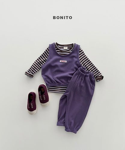 [PRE-ORDER] Mini Waffle Vest Bottom Set