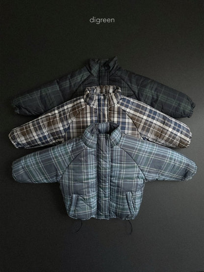 [PRE-ORDER] Tori Check Padded Jacket