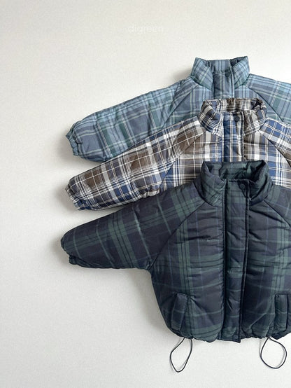[PRE-ORDER] Tori Check Padded Jacket