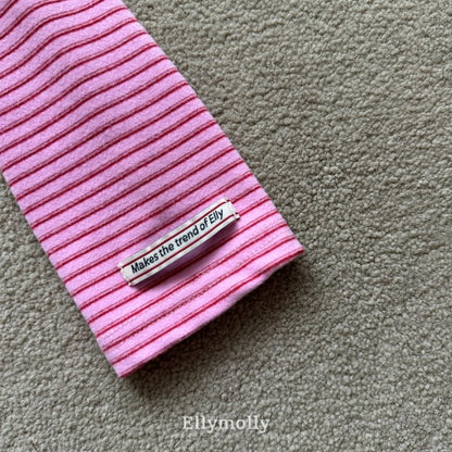 [PRE-ORDER] Mu Stripe Half Turtleneck T-Shirts