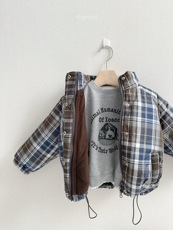 [PRE-ORDER] Tori Check Padded Jacket