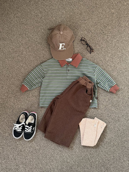 [PRE-ORDER] Click Peach Collar T-Shirts