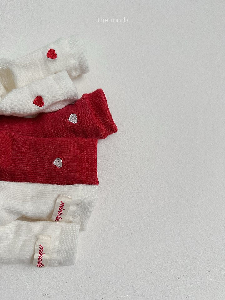 [PRE-ORDER] Heart Logo Socks Set