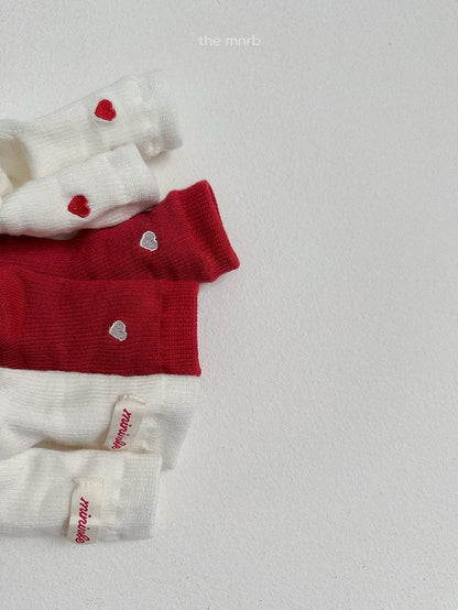 [PRE-ORDER] Heart Logo Socks Set