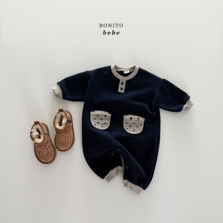 [PRE-ORDER] Color Block Two Pocket Body Suit