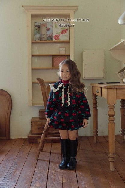 [PRE-ORDER] Cherry Frill Cardigan