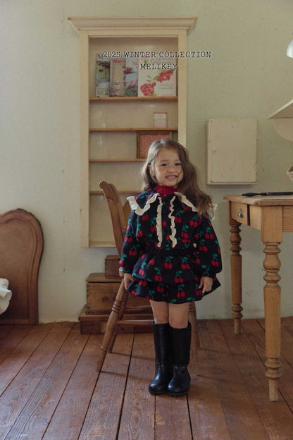 [PRE-ORDER] Cherry Frill Cardigan