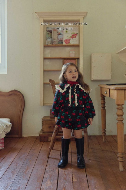[PRE-ORDER] Cherry Frill Cardigan