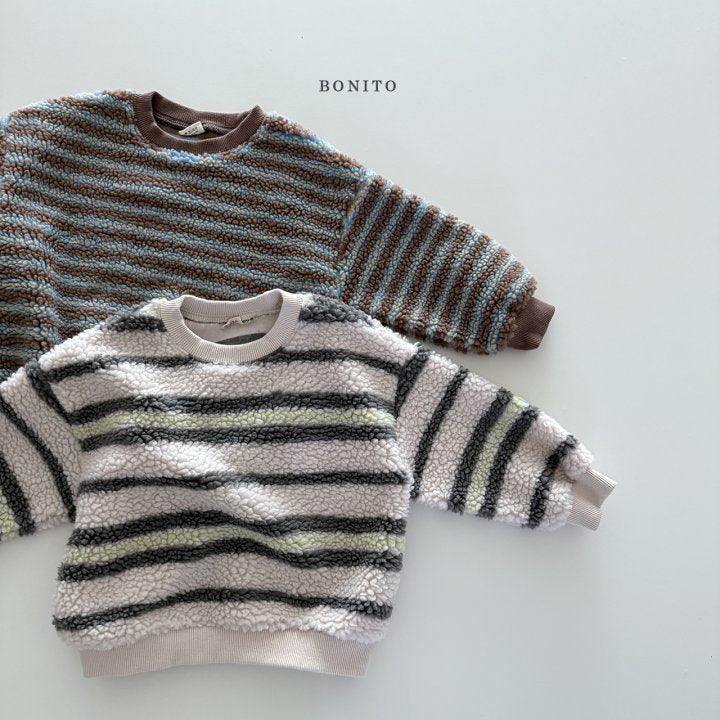 [PRE-ORDER] Stripe Sherpa Sweatshirts