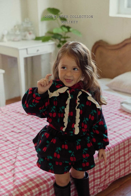 [PRE-ORDER] Cherry Frill Cardigan