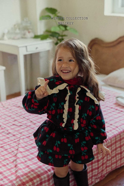 [PRE-ORDER] Cherry Frill Cardigan