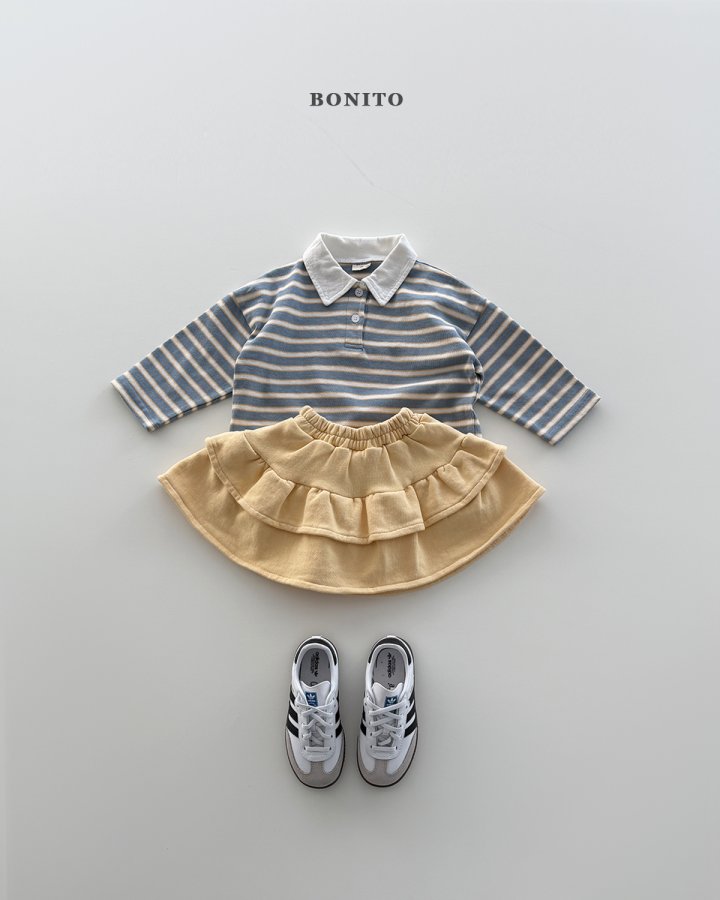 [PRE-ORDER] Tommy Stripe Collar T-Shirts