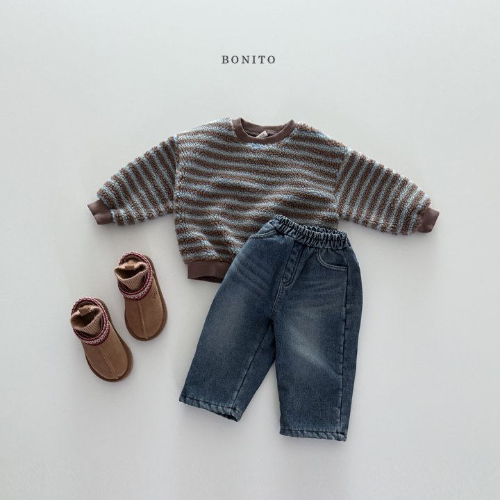 [PRE-ORDER] Stripe Sherpa Sweatshirts