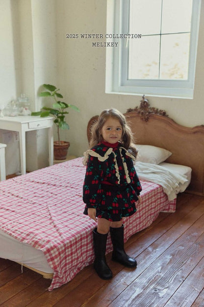 [PRE-ORDER] Cherry Frill Cardigan