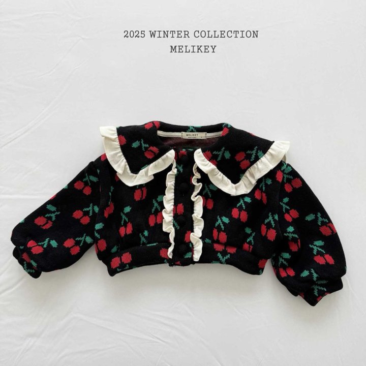 [PRE-ORDER] Cherry Frill Cardigan