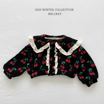 [PRE-ORDER] Cherry Frill Cardigan