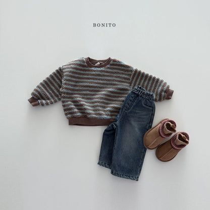 [PRE-ORDER] Stripe Sherpa Sweatshirts