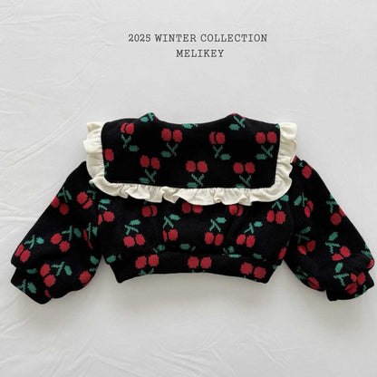 [PRE-ORDER] Cherry Frill Cardigan