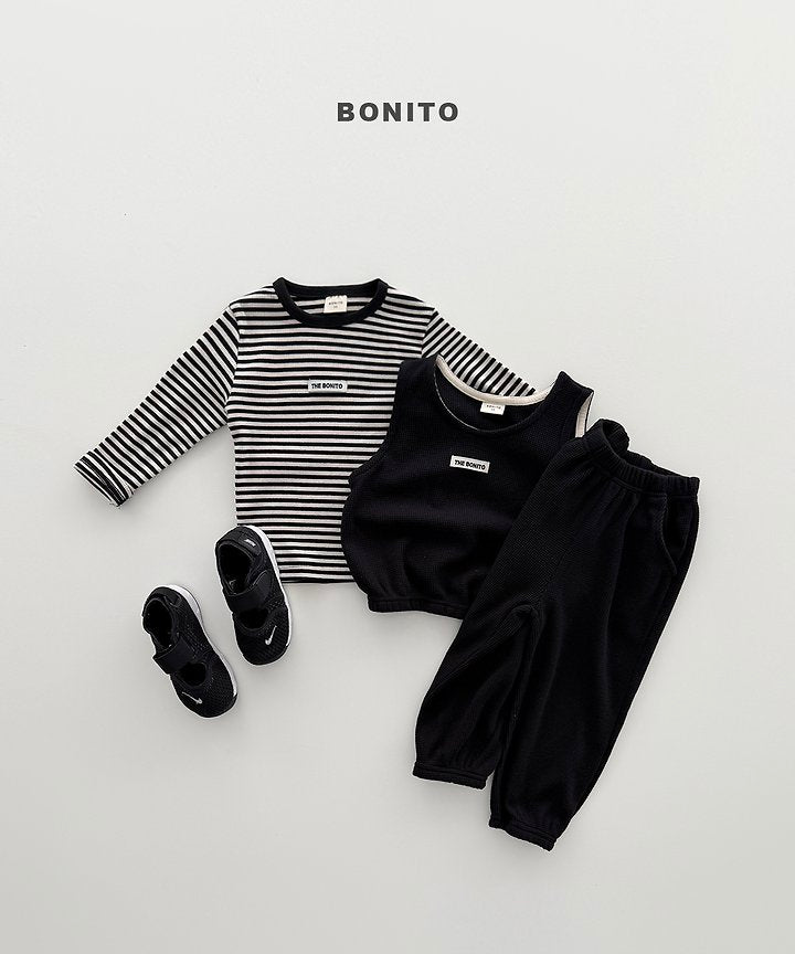 [PRE-ORDER] Mini Waffle Vest Bottom Set