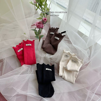 [PRE-ORDER] Basic Ribbed Socks