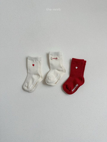 [PRE-ORDER] Heart Logo Socks Set