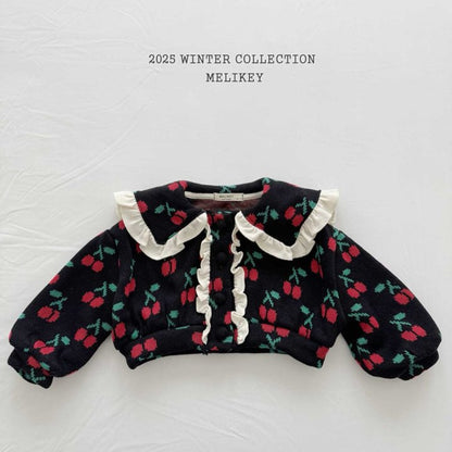 [PRE-ORDER] Cherry Frill Cardigan