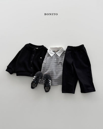 [PRE-ORDER] Tommy Stripe Collar T-Shirts