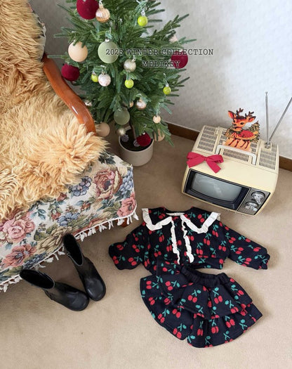 [PRE-ORDER] Cherry Frill Cardigan