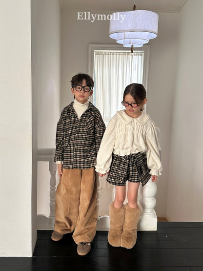 [PRE-ORDER] Smile Check Wrap Pants