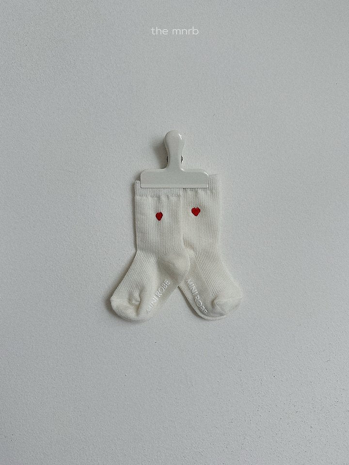 [PRE-ORDER] Heart Logo Socks Set