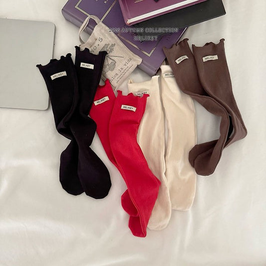 [PRE-ORDER] Basic Ribbed Socks