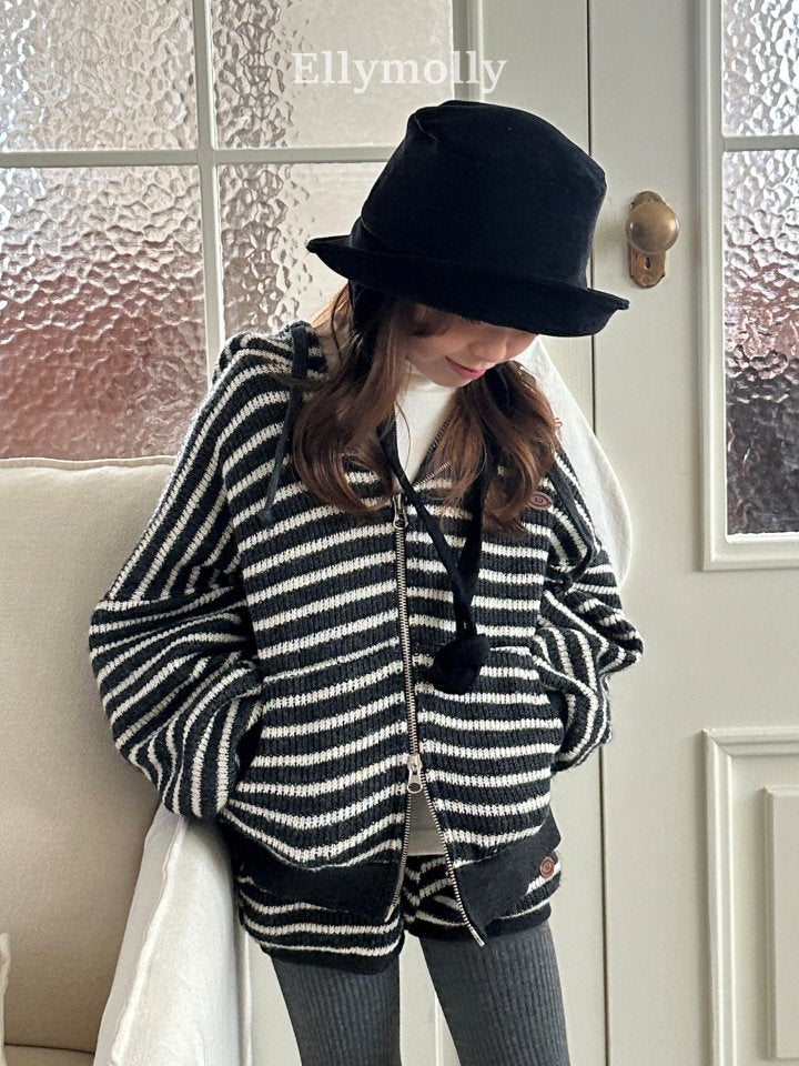 [PRE-ORDER] Wool Knit Stripe Shorts