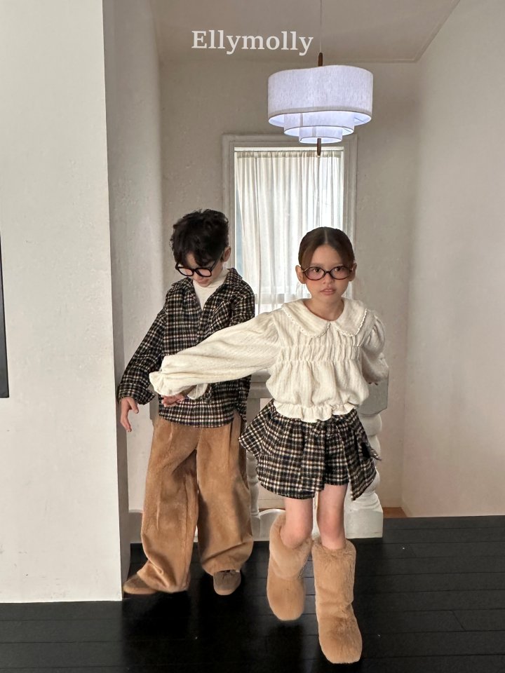 [PRE-ORDER] Smile Check Wrap Pants