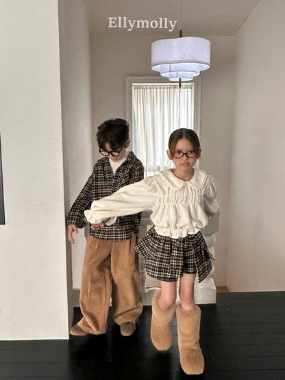 [PRE-ORDER] Smile Check Wrap Pants