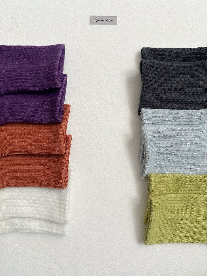 [PRE-ORDER] Dual Ribbed Socks Set