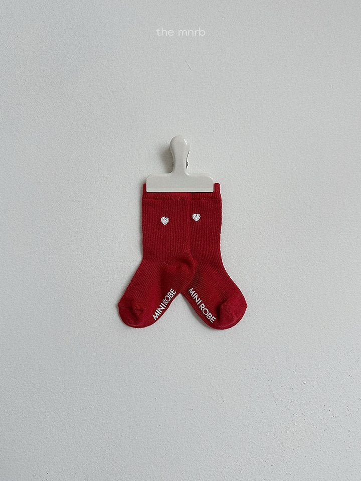 [PRE-ORDER] Heart Logo Socks Set