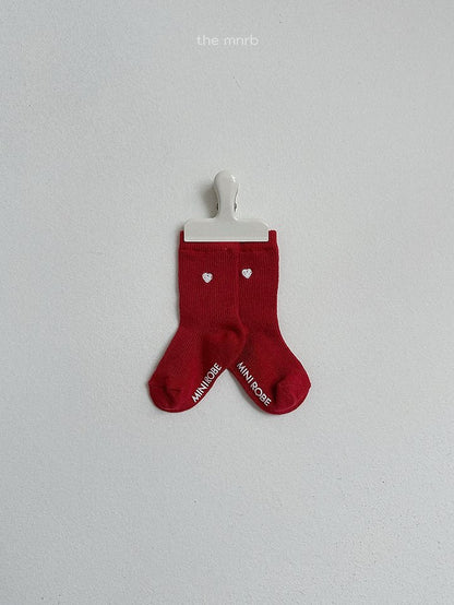 [PRE-ORDER] Heart Logo Socks Set