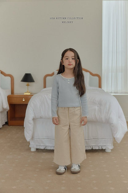 [PRE-ORDER] Cotton Wide Pants