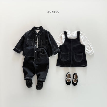 [PRE-ORDER] Denim Stitch Shirts