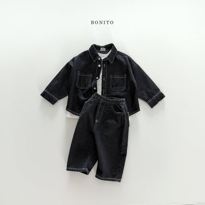 [PRE-ORDER] Denim Stitch Shirts