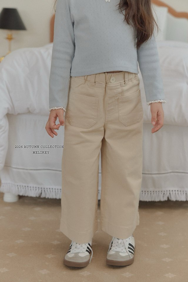 [PRE-ORDER] Cotton Wide Pants