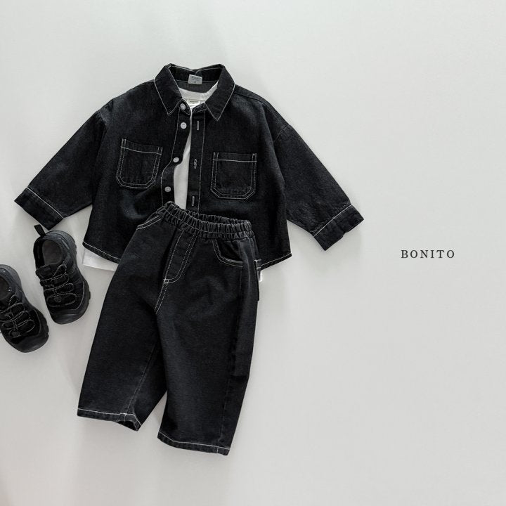 [PRE-ORDER] Denim Stitch Shirts