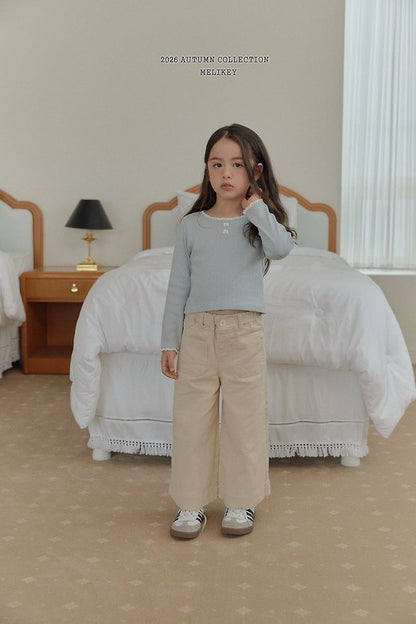 [PRE-ORDER] Cotton Wide Pants