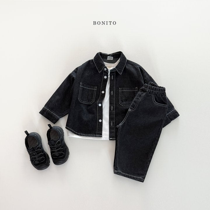 [PRE-ORDER] Denim Stitch Shirts