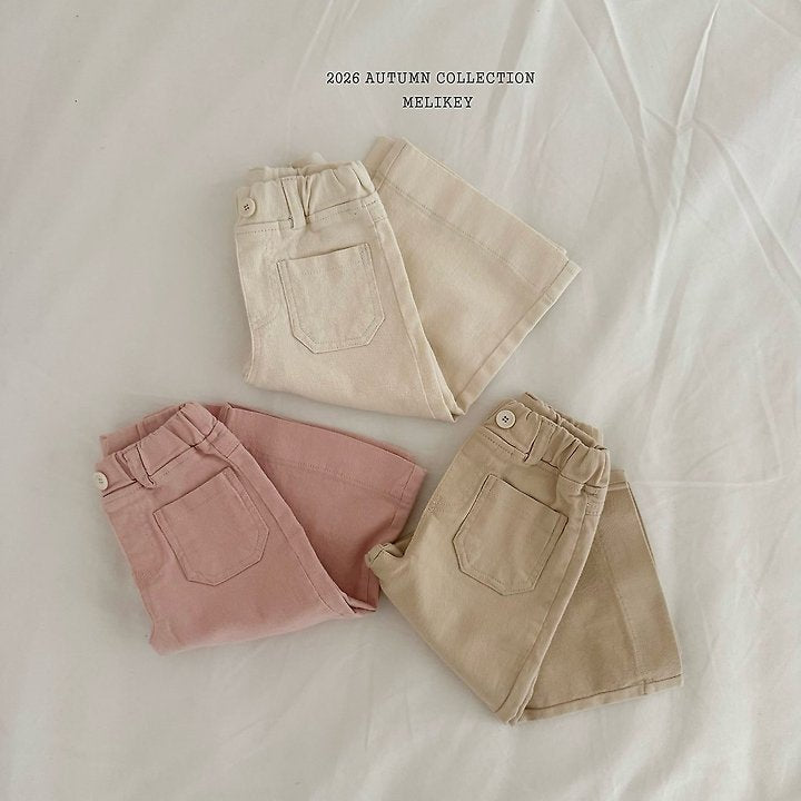 [PRE-ORDER] Cotton Wide Pants