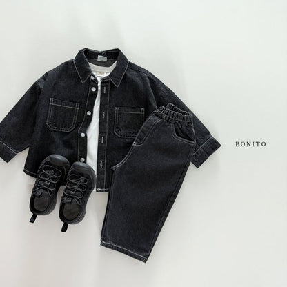 [PRE-ORDER] Denim Stitch Shirts