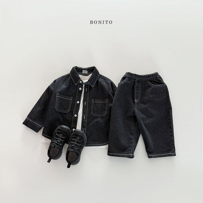 [PRE-ORDER] Denim Stitch Shirts