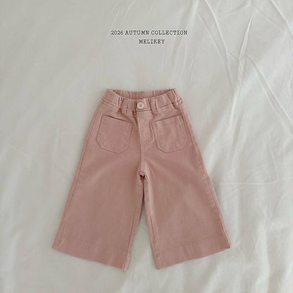 [PRE-ORDER] Cotton Wide Pants