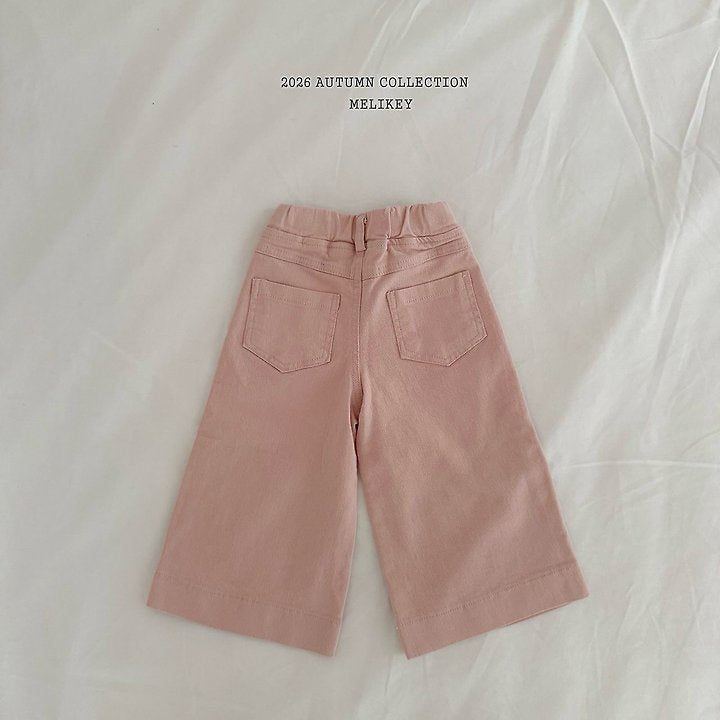 [PRE-ORDER] Cotton Wide Pants